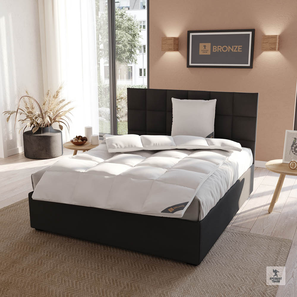 Daunenbettdecke Bronze, 90 % Daunen / 10 % Federn