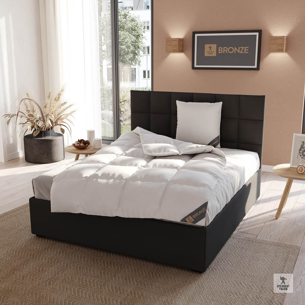 Daunenbettdecke Bronze, 90 % Daunen / 10 % Federn