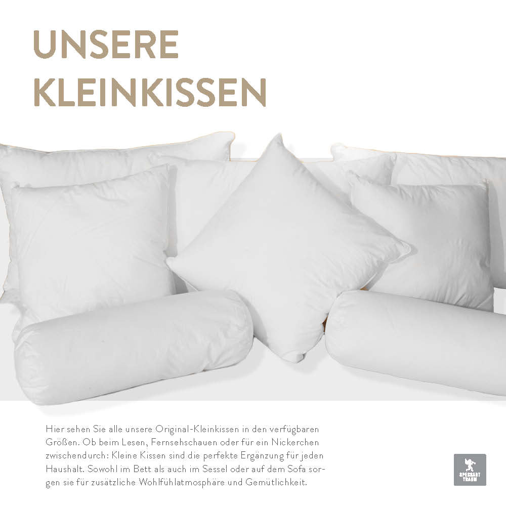 Faserkissen Kleinkissen Rollo, 100 % Polyester