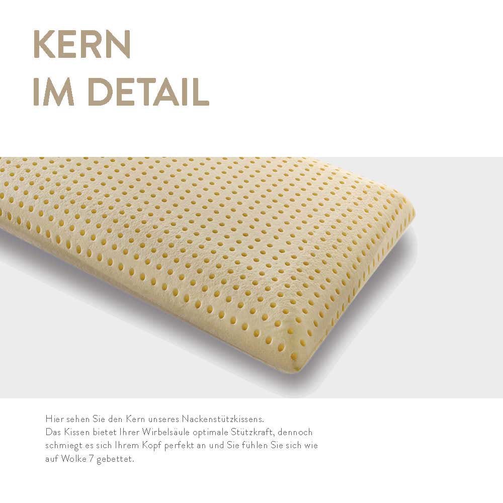 Formschaum Nackenstützkissen Blue, Formschaum RG 35