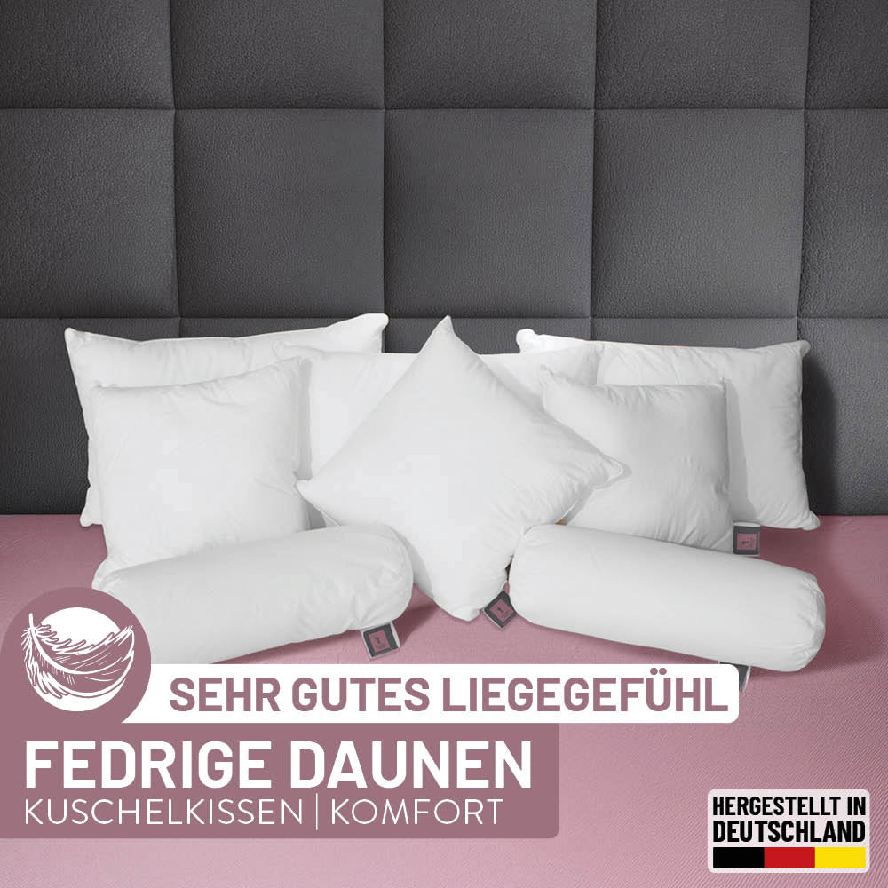 Daunenkissen 40x40 - Federleicht schlafen