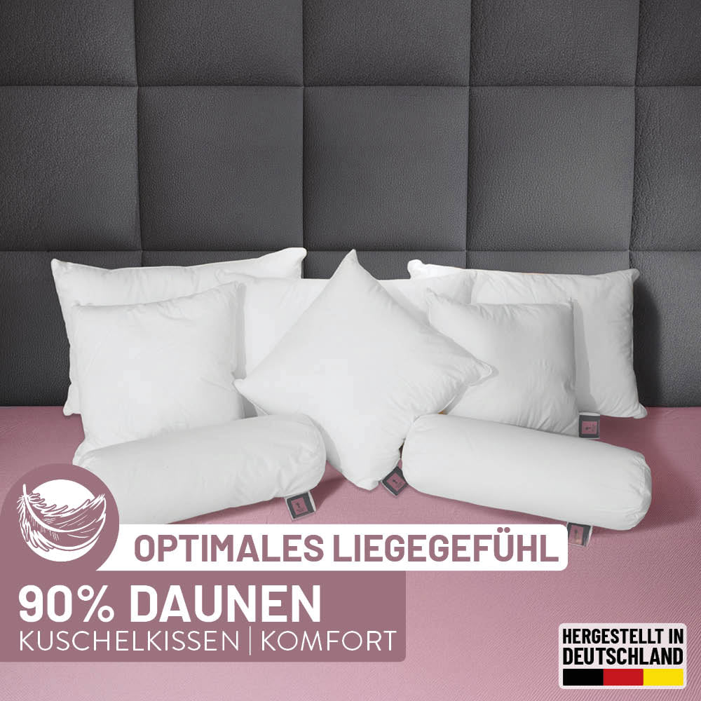 Daunenkissen 50x50 - Federleicht schlafen