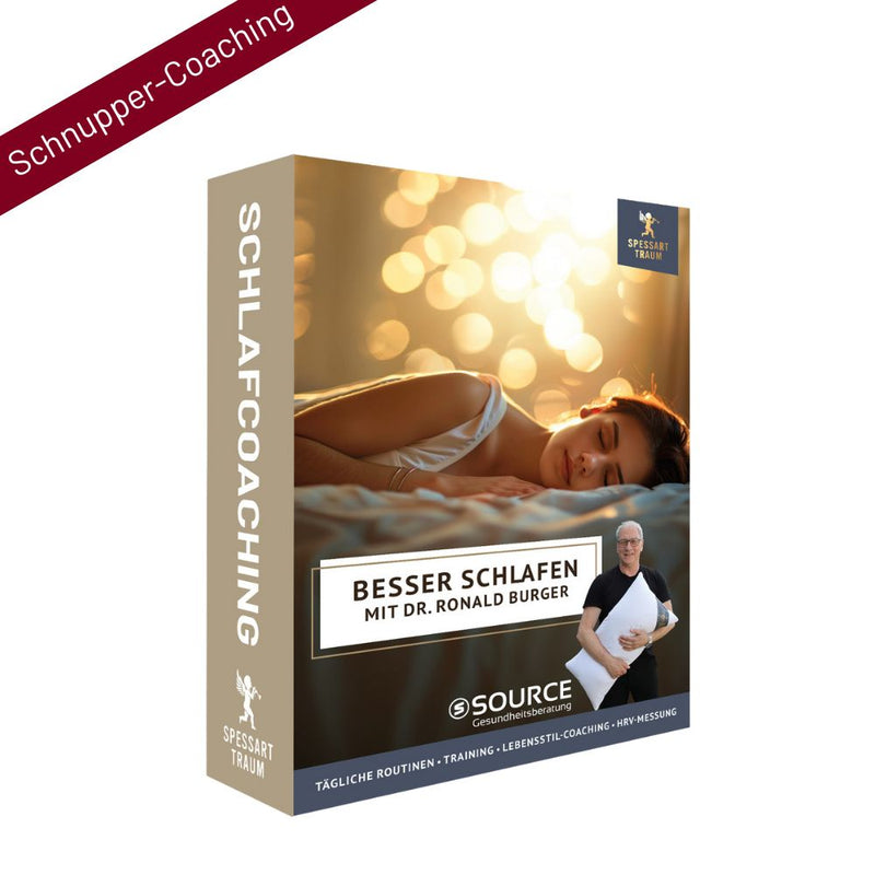 Schnupper-Schlafcoaching Online-Kurs mit Dr. Ronald Burger